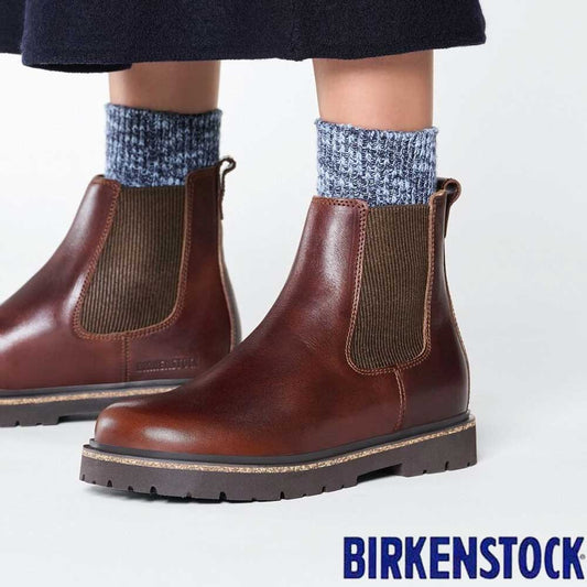 ビルケンシュトックBIRKENSTOCKHighwoodSlipOnMid（レディース）1025782（チョコレート）チェルシーブーツアンクルブーツ「靴」