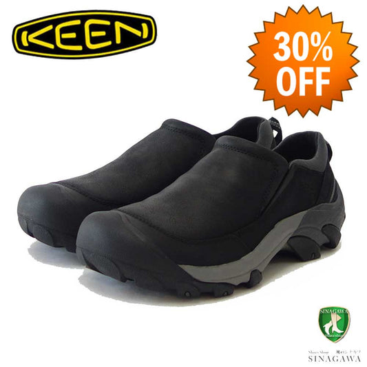 【SALE 30%OFF】 KEEN キーン TARGHEE 2 SOHO ターギー 2 ソーホー  1025860（メンズ）カラー：Black/Steel Grey アウトドア スリッポン スニーカー ウォーキング「靴」