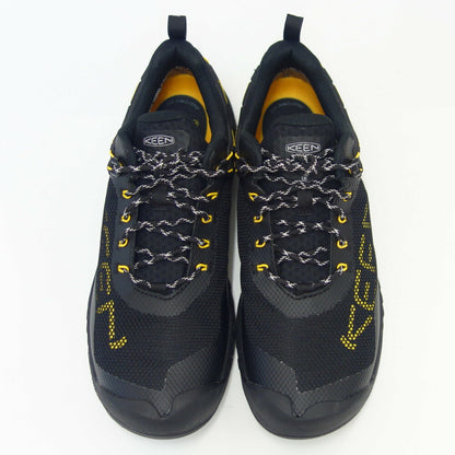 【SALE 20%OFF】 KEEN キーン NXIS EVO WP 1025910  ネクシス エヴォ ウォータープルーフ カラー：Black/Keen Yellow ライトハイキングシューズ ウォーキング トレッキング トラベル（メンズ）「靴」