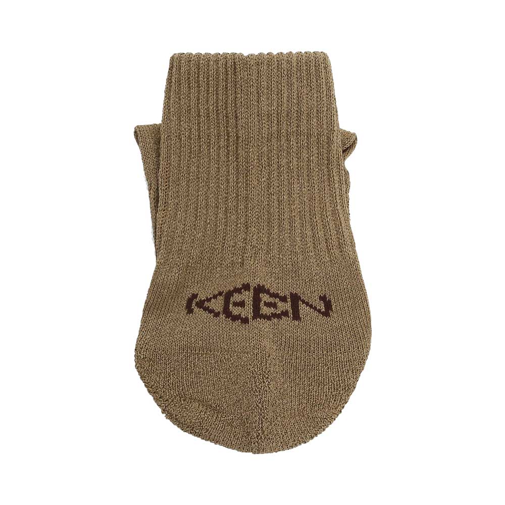 KEEN キーン ワシ ソックス クウォーター （ユニセックス） カラー：White(1025735) ・ New Black(1025739) ・ Brindle/Coffeebean(1025919) 日本製 靴下 アウトドア ウォーキング ハイキング
