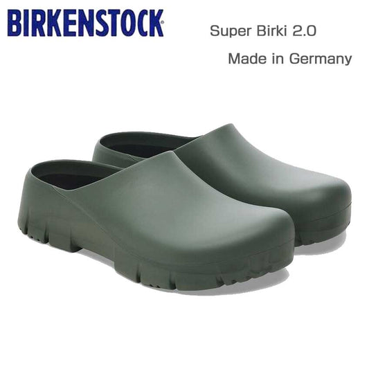 ビルケンシュトックBIRKENSTOCKSuperBirki2.0（スーパービルキ）（ドイツ製）プロフェッショナル1025957グリーン（ユニセックス）フットベッドサボドイツ製快適クロッグ「正規品」「靴」
