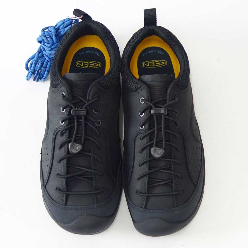 KEEN キーン ジャスパー ロックス エスピー  1026326（メンズ）カラー：Black / Black アウトドアスニーカー ウォーキングシューズ「靴」