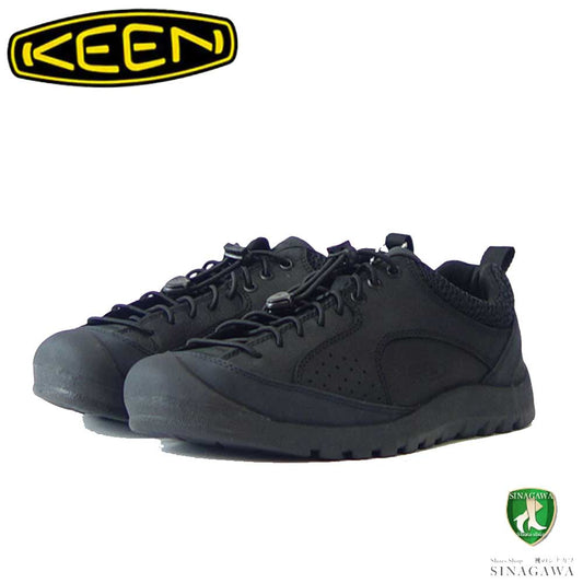 KEEN キーン ジャスパー ロックス エスピー  1026326（メンズ）カラー：Black / Black アウトドアスニーカー ウォーキングシューズ「靴」