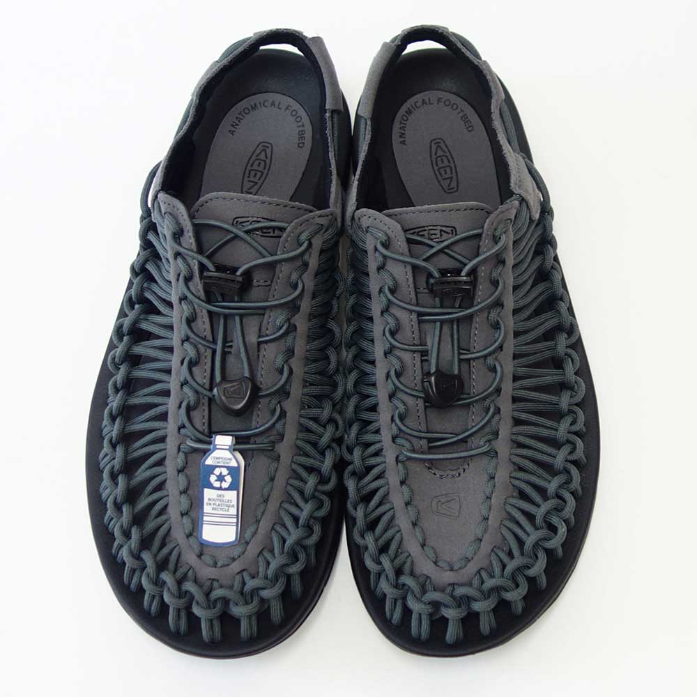KEEN キーン UNEEK（ユニーク） 1026335（メンズ） カラー：Magnet / Black スニーカー サンダル アフタースポーツシューズ オフィスシューズ ガーデニングシューズ キャンプシューズ 「靴」