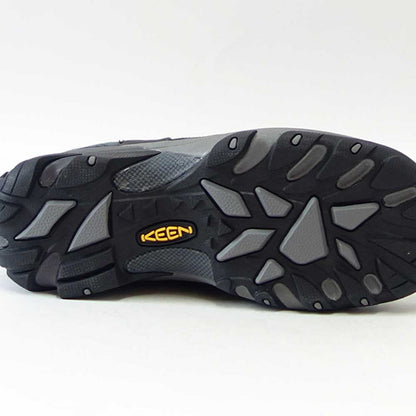 KEEN キーン TARGHEE 2 ターギー 2   1026583（メンズ） カラー：Black / Steel Grey アウトドア ウォータープルーフ スニーカー ウォーキング「靴」