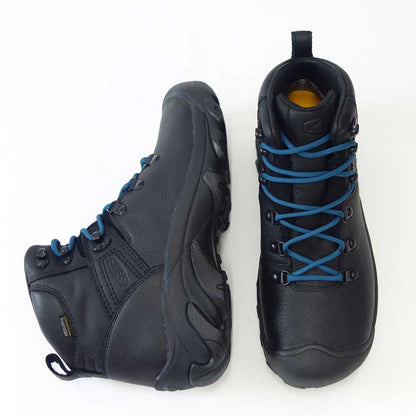 KEEN キーン Pyenees 1026585  ピレニーズ カラー：Black / Legion Blue ライトハイキングシューズ ウォーキング トレッキング（メンズ）「靴」