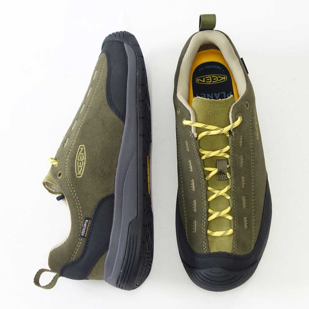 KEEN キーン ジャスパー2 JASPER II WP ジャスパー ツー ウォータープルーフ  1026607（メンズ）カラー：Dark Olive / Olive Drab 防水 スニーカー ウォーキング「靴」