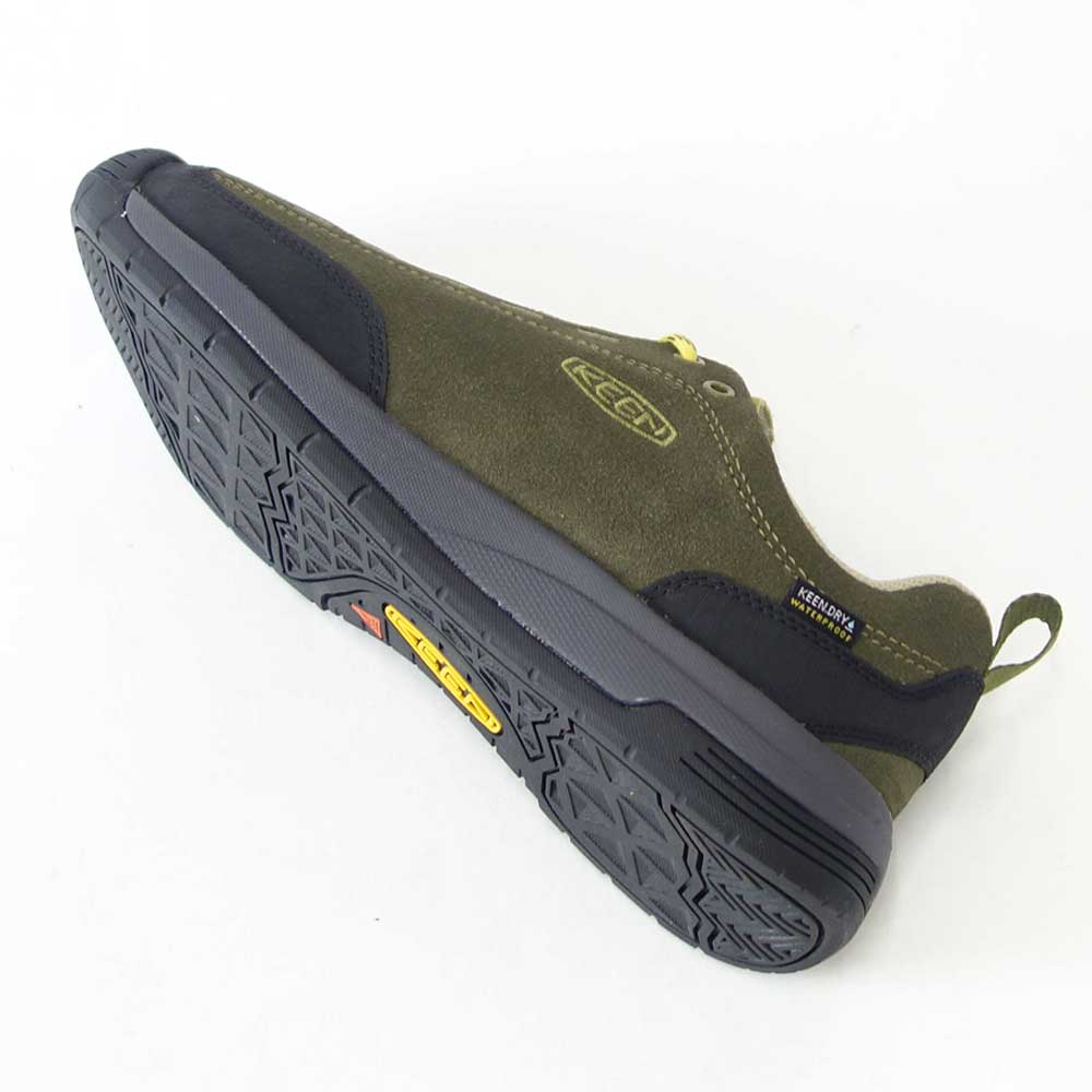 KEEN キーン ジャスパー2 JASPER II WP ジャスパー ツー ウォータープルーフ  1026607（メンズ）カラー：Dark Olive / Olive Drab 防水 スニーカー ウォーキング「靴」