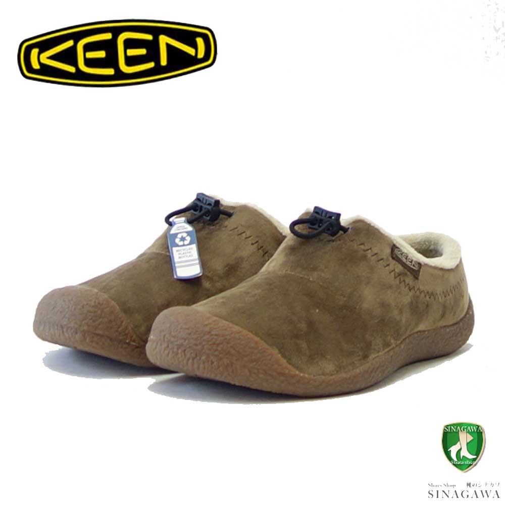 キーン KEEN  ハウザー スリー スライド 1026649 Dark Earth Velour（レディース） ソフトで温かみのあるリラックスクロッグ 「靴」