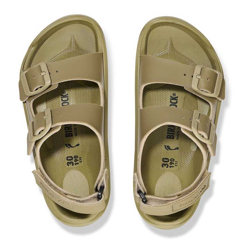 ビルケンシュトックBIRKENSTOCKMogamiASキッズサンダル1026772アイシーフェイディッドカーキビーチサンダルスポーツサンダルジュニア