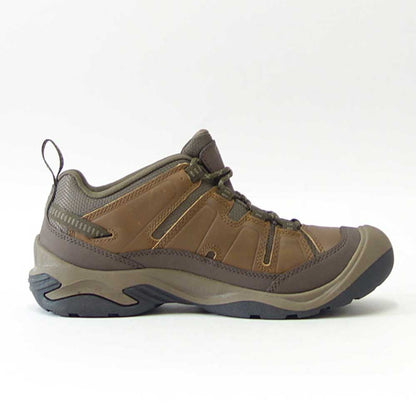 KEEN キーン CIRCADIA WP サーカディア ウォータープルーフ   1026773 （メンズ） カラー：Shitake / Brindle アウトドア 防水 スニーカー ウォーキング トレッキング「靴」