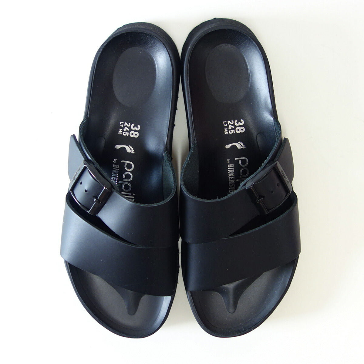 papillio by BIRKENSTOCK ビルケンシュトック Almina（アルミナ）ブラック 1026872（ナロー 幅狭） 厚底  ドイツ生まれの快適サンダル 「靴」