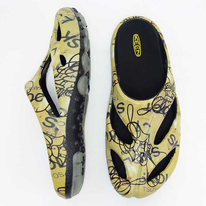 【SALE 30%OFF】 KEEN キーン Shanti Arts 1027135（メンズクロッグ） シャンティアーツ カラー：Skoloct III （カーキ）  サボ ウォーターサンダル アフタースポーツシューズ オフィスシューズ ガーデニングシューズ キャンプシューズ  「靴」