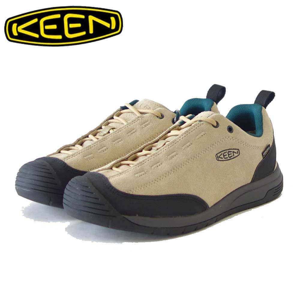 KEEN キーン ジャスパー2 JASPER II WP ジャスパー ツー ウォータープルーフ  1027176（メンズ）カラー：Safari/Sea Moss 防水 スニーカー ウォーキング「靴」