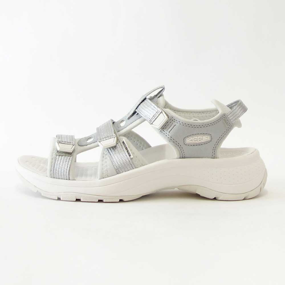 【SALE 30%OFF】 KEEN キーン アストリア ウエスト オープン トゥ サンダル  1027178（レディース）カラー ：Silver / Star White  アウトドア スポーツサンダル ウォーターサンダル フェス キャンプ「靴」