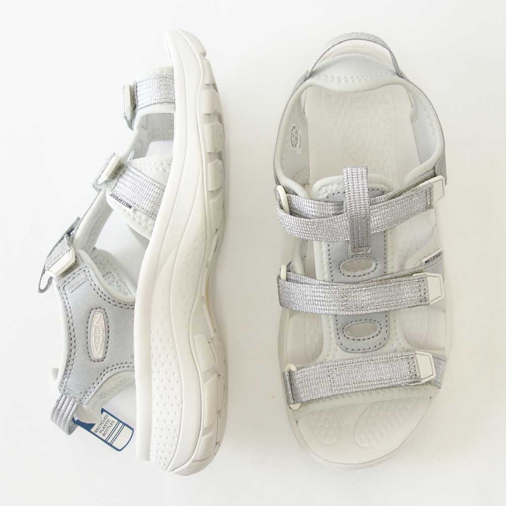 【SALE 30%OFF】 KEEN キーン アストリア ウエスト オープン トゥ サンダル  1027178（レディース）カラー ：Silver / Star White  アウトドア スポーツサンダル ウォーターサンダル フェス キャンプ「靴」