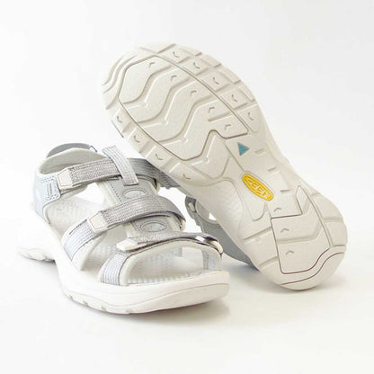 【SALE 30%OFF】 KEEN キーン アストリア ウエスト オープン トゥ サンダル  1027178（レディース）カラー ：Silver / Star White  アウトドア スポーツサンダル ウォーターサンダル フェス キャンプ「靴」