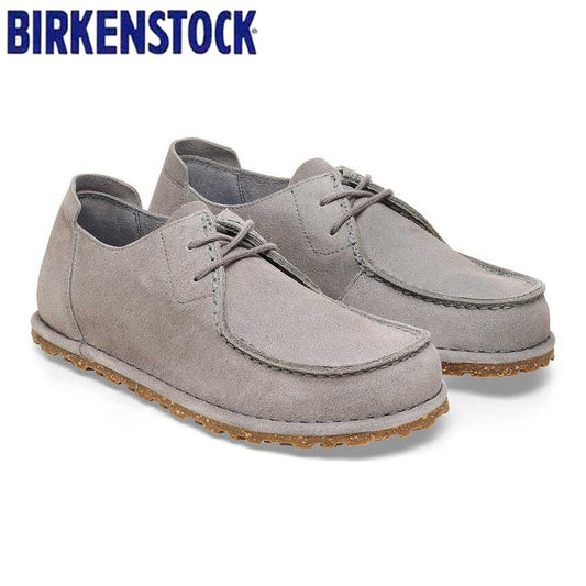 ビルケンシュトックBIRKENSTOCKUTTILACE（ウッティレース）メンズ（幅広）1027311（ベロアレザー／ホエールグレー）スニーカーコンフォートフラットシューズ「靴」