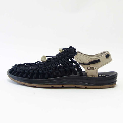 KEEN キーン UNEEK（ユニーク） 1027437（メンズ） カラー：Black / Plaza Taupe スニーカー サンダル アフタースポーツシューズ オフィスシューズ ガーデニングシューズ キャンプシューズ 「靴」