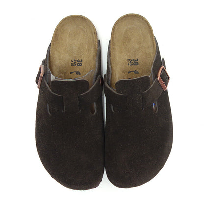 ビルケンシュトックBIRKENSTOCKBoston（ボストン）幅広（レギュラーフィット）60901（スエードレザー／モカ）メンズサンダルサボクロッグドイツ製快適サンダル「靴」