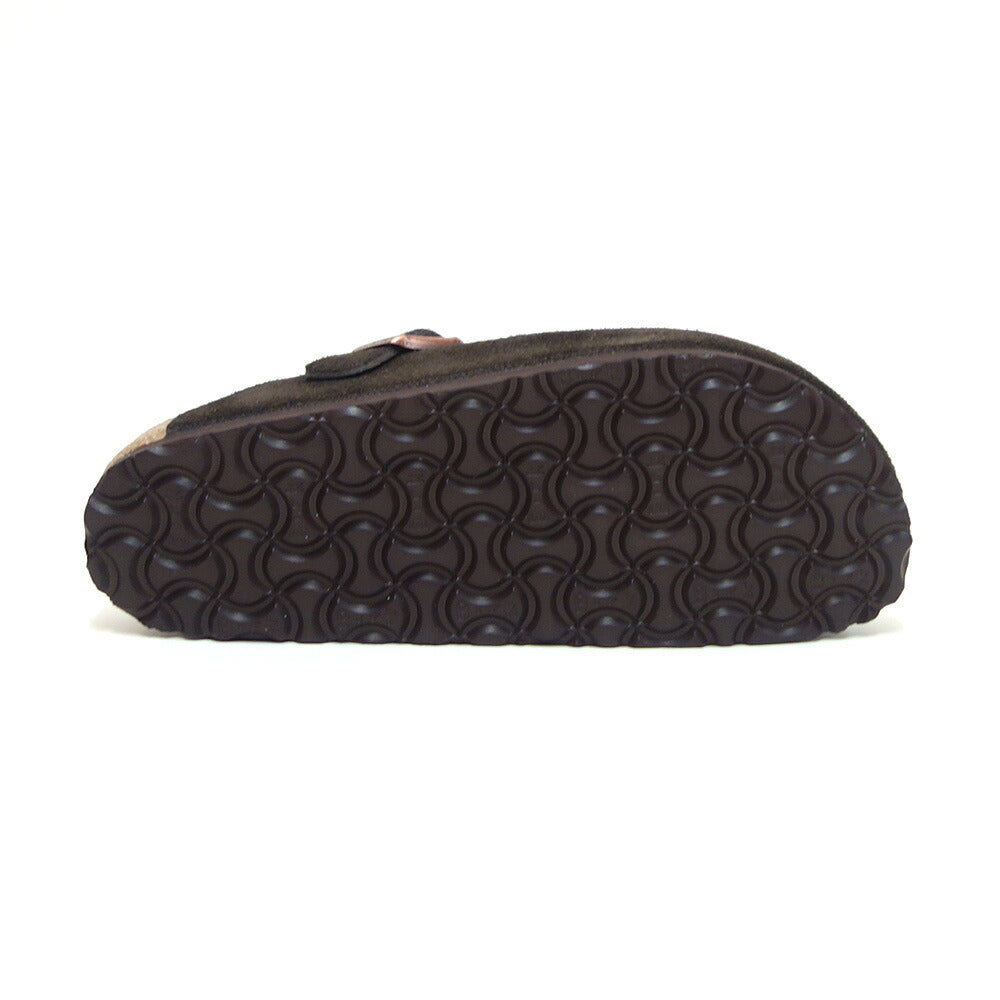 ビルケンシュトックBIRKENSTOCKBoston（ボストン）幅広（レギュラーフィット）60901（スエードレザー／モカ）メンズサンダルサボクロッグドイツ製快適サンダル「靴」