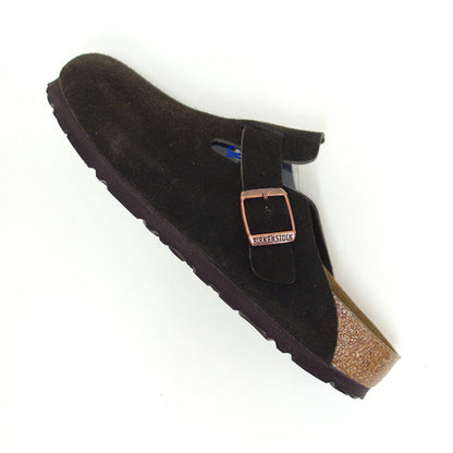 ビルケンシュトックBIRKENSTOCKBoston（ボストン）幅広（レギュラーフィット）60901（スエードレザー／モカ）メンズサンダルサボクロッグドイツ製快適サンダル「靴」