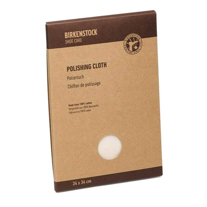 BIRKENSTOCKビルケンシュトックポリッシングクロス（綿100％）1027643靴磨き靴ケア用品の塗布（ドイツ製）