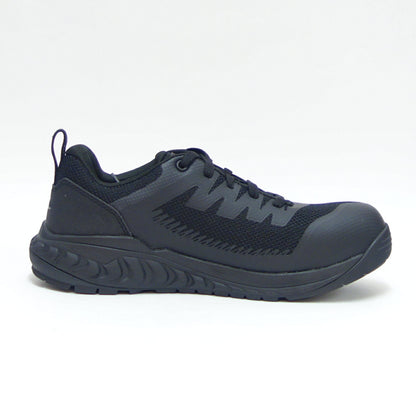 KEEN キーン アルヴァダ ワークシューズ（カーボンファイバートゥ）  ワークシューズ 安全靴 1027657（メンズ）カラー：Black/Black 工事現場 アウトドア ウォーキングシューズ ハイキングシューズ「靴」