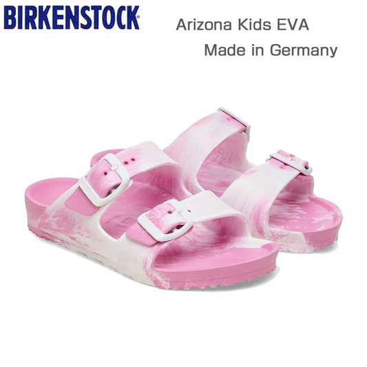 ビルケンシュトックBIRKENSTOCKARIZONAEVA（アリゾナEVA）キッズサンダル1027682マルチピンクビーチサンダル