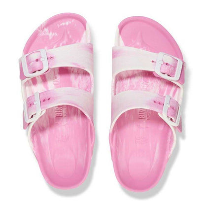 ビルケンシュトックBIRKENSTOCKARIZONAEVA（アリゾナEVA）キッズサンダル1027682マルチピンクビーチサンダル
