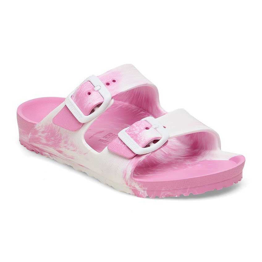 ビルケンシュトックBIRKENSTOCKARIZONAEVA（アリゾナEVA）キッズサンダル1027682マルチピンクビーチサンダル