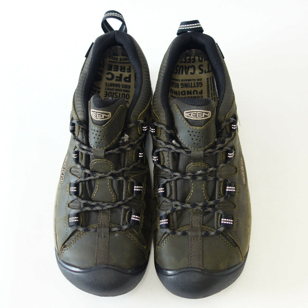 KEEN キーン TARGHEE 2 ターギー 2   1027699（メンズ） カラー：Dark Olive / Plaza Taupe アウトドア ウォータープルーフ スニーカー ウォーキング「靴」