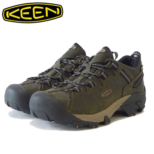 KEEN キーン TARGHEE 2 ターギー 2   1027699（メンズ） カラー：Dark Olive / Plaza Taupe アウトドア ウォータープルーフ スニーカー ウォーキング「靴」