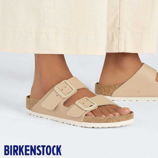BIRKENSTOCKビルケンシュトックARIZONA（アリゾナ）ニューベージュ1027723（ナローフィット幅狭）ドイツ生まれの快適サンダル「靴」