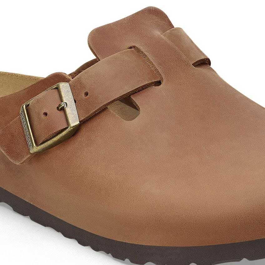 ビルケンシュトックBIRKENSTOCKBoston（ボストン）幅狭（ナローフィット）1028310（オイルドレザー／コニャック）レディースサンダルサボクロッグドイツ製快適サンダル「靴」