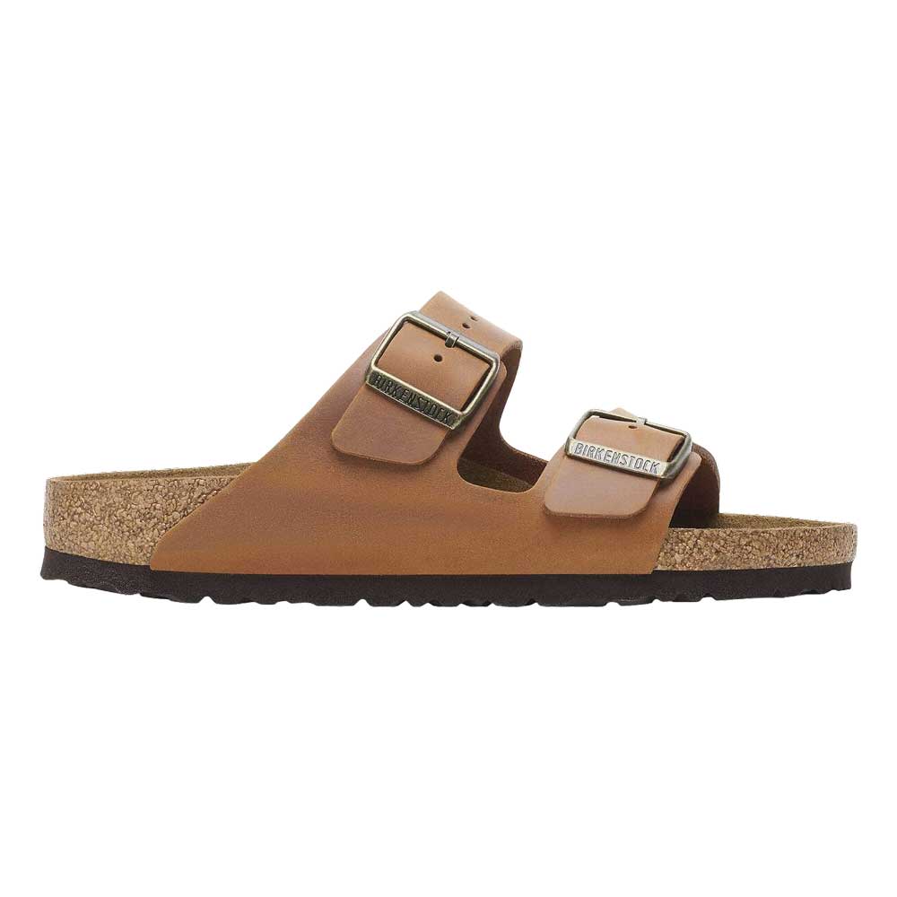 BIRKENSTOCKビルケンシュトックARIZONA（アリゾナ）コニャック1028272（レギュラーフィット幅広）天然皮革メンズサンダルビルコフロー「靴」