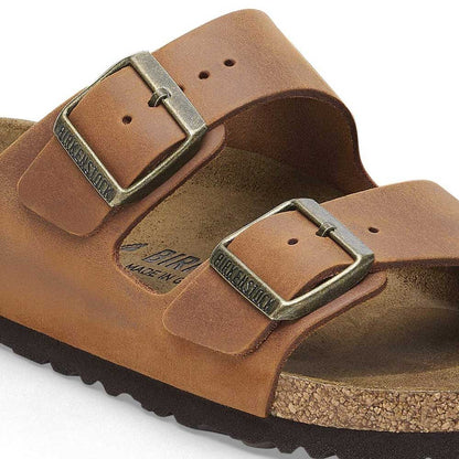 BIRKENSTOCKビルケンシュトックARIZONA（アリゾナ）コニャック1028272（レギュラーフィット幅広）天然皮革メンズサンダルビルコフロー「靴」