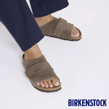 ビルケンシュトックBIRKENSTOCKKyoto（キョウト）1029137コンクリートグレイ（スエードレザー）（メンズサンダルレギュラーフィット）「正規輸入品」「靴」