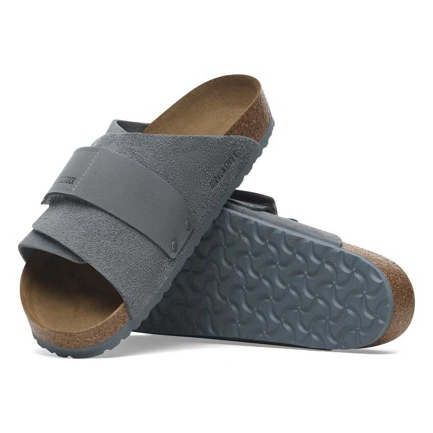 ビルケンシュトックBIRKENSTOCKKyoto（キョウト）1029144バサルトグレー（スエードレザー）（メンズサンダルレギュラーフィット）「正規輸入品」「靴」