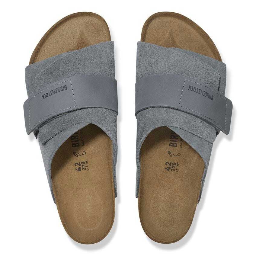 ビルケンシュトックBIRKENSTOCKKyoto（キョウト）1029144バサルトグレー（スエードレザー）（メンズサンダルレギュラーフィット）「正規輸入品」「靴」