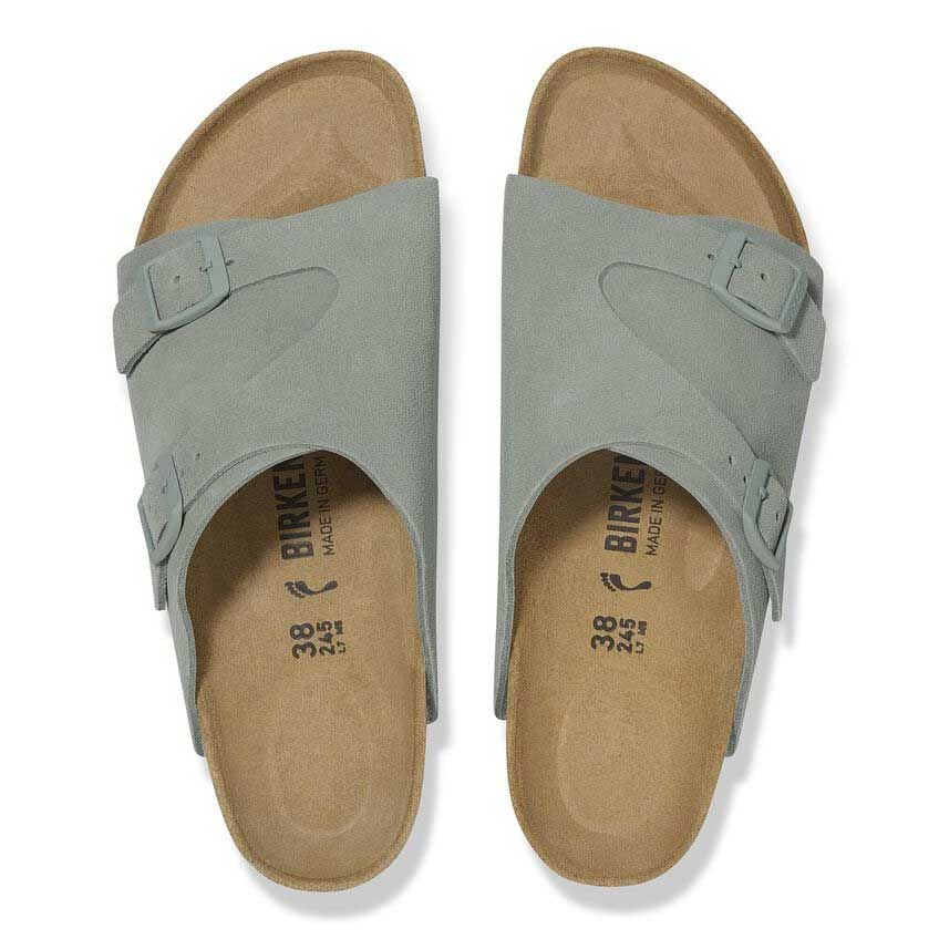 ビルケンシュトックBIRKENSTOCKZurich（チューリッヒ）1029166ピュアセージ（スエードレザー）（レディースサンダルナローフィット）「正規輸入品」「靴」
