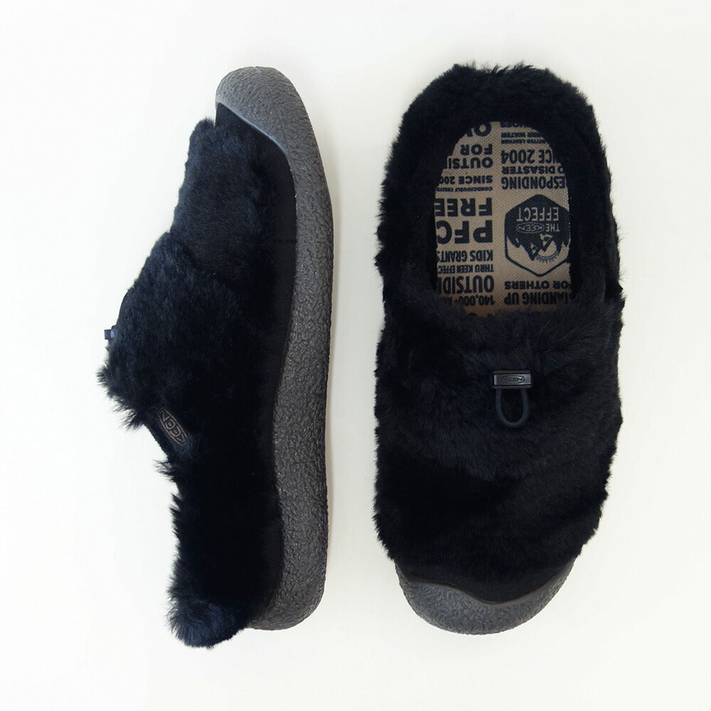 キーンKEENハウザースリースライド1029436Black/Canteen（レディース）ソフトで温かみのあるリラックスクロッグ「靴」