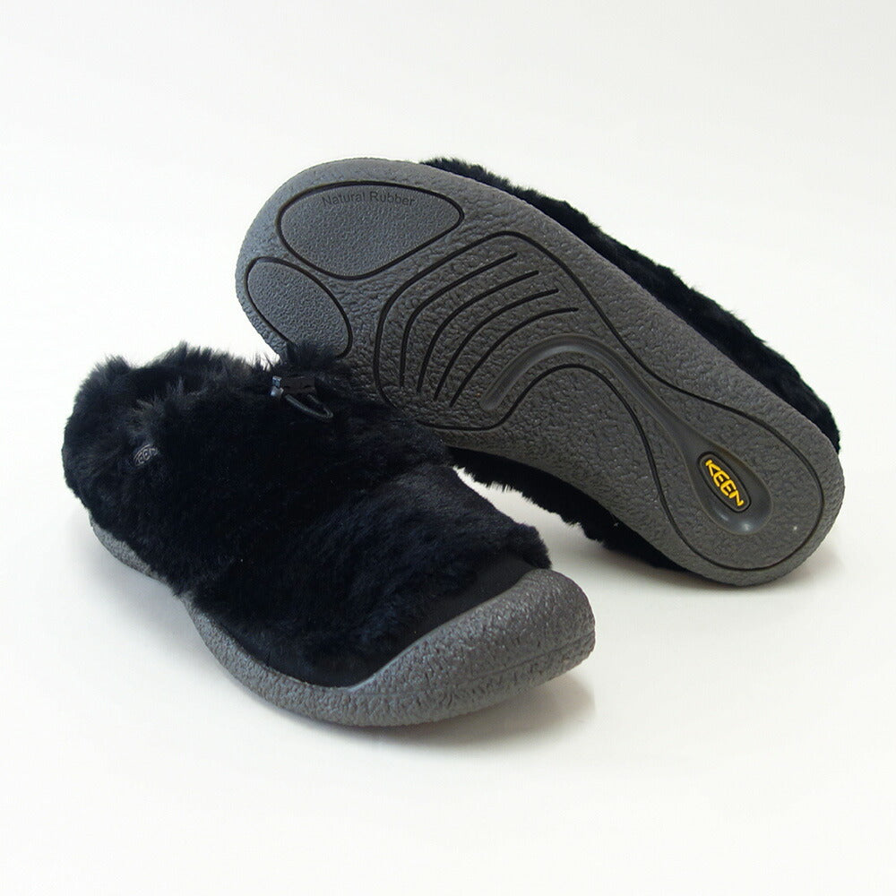 キーンKEENハウザースリースライド1029436Black/Canteen（レディース）ソフトで温かみのあるリラックスクロッグ「靴」