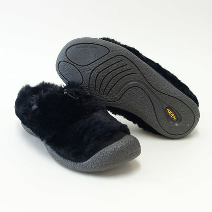キーンKEENハウザースリースライド1029436Black/Canteen（レディース）ソフトで温かみのあるリラックスクロッグ「靴」