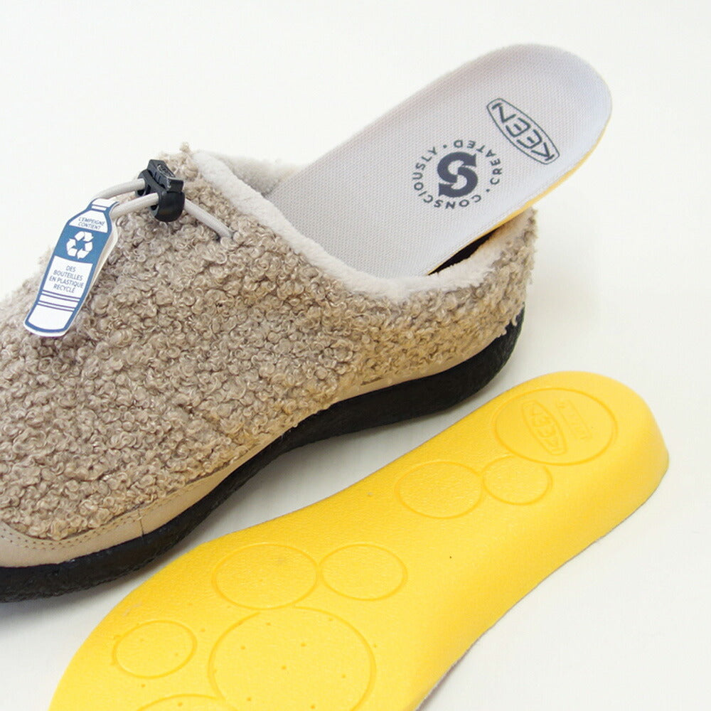 キーンKEENハウザースリースライド1029437PlazaTaupe/Black（レディース）ソフトで温かみのあるリラックスクロッグ「靴」