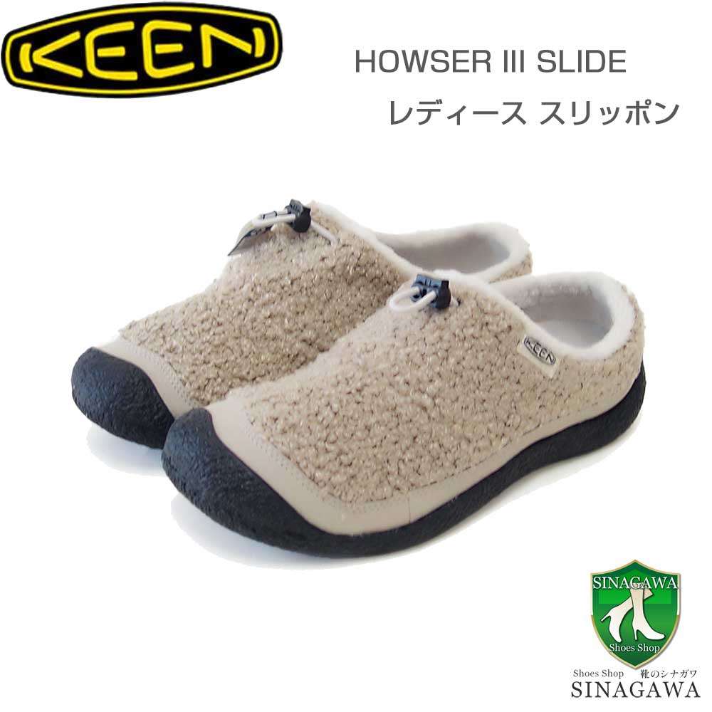 キーンKEENハウザースリースライド1029437PlazaTaupe/Black（レディース）ソフトで温かみのあるリラックスクロッグ「靴」