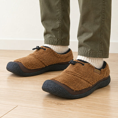キーンKEENハウザースリースライド1029443Bison/Black（メンズ）ソフトで暖かみのあるリラックスサボ「靴」