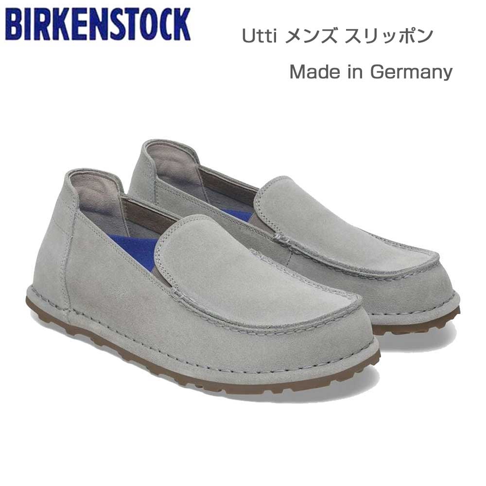 ビルケンシュトックBIRKENSTOCKUTTISLIPON（ウッティ）メンズ（幅広）1029549（スエードレザー／ピュアセージ）スニーカーコンフォートフラットシューズ「靴」