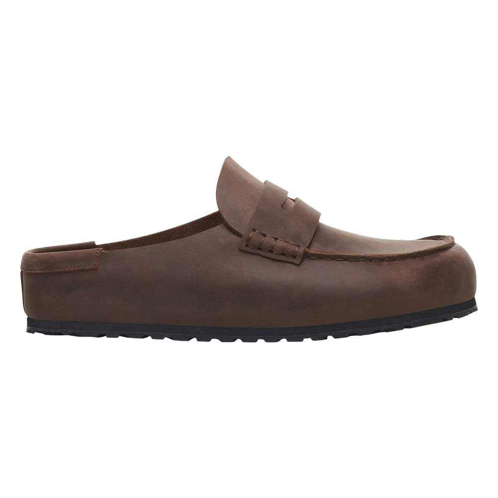ビルケンシュトックBIRKENSTOCKNaplesWrapped（ネープルズラップ）幅広（レギュラーフィット）1029617（オイルドレザー／ハバナ）メンズサボクロッグ快適サンダル「靴」