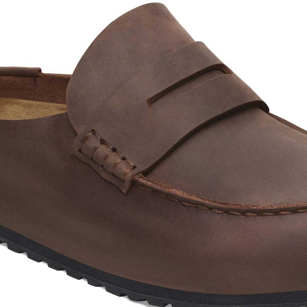 ビルケンシュトックBIRKENSTOCKNaplesWrapped（ネープルズラップ）幅広（レギュラーフィット）1029617（オイルドレザー／ハバナ）メンズサボクロッグ快適サンダル「靴」